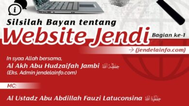 SILSILAH BAYAN TENTANG WEBSITE JENDI (JENDELAINFO.COM) BAG.1